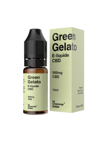 LCS E-Liquide CBD GREEN GELATO - 10ml - 500mg