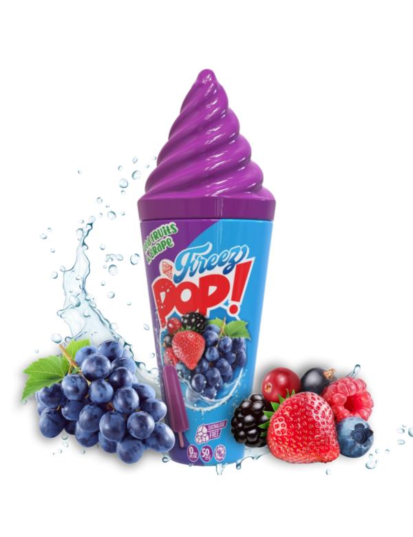 Pop Grape Red Fruits - Freez Pop - E-Cone - 50ml
